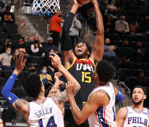 76人翻盘广东队，米切尔高光表现